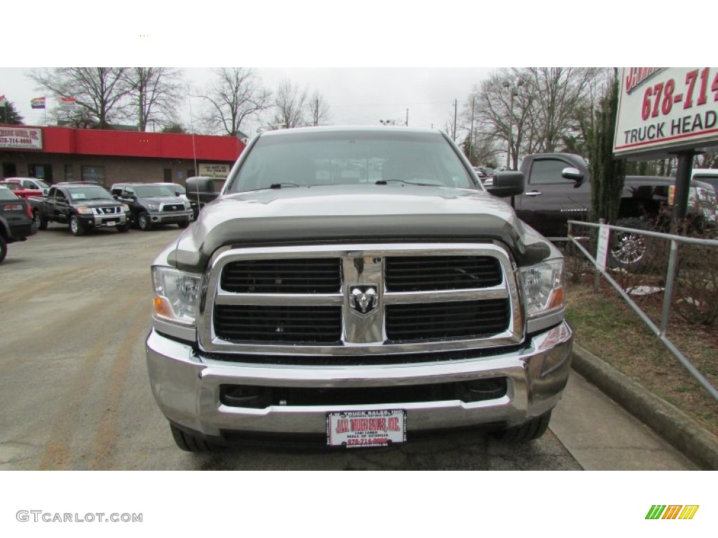 2012 Ram 2500 HD SLT Crew Cab 4x4 - Bright Silver Metallic / Dark Slate/Medium Graystone photo #13