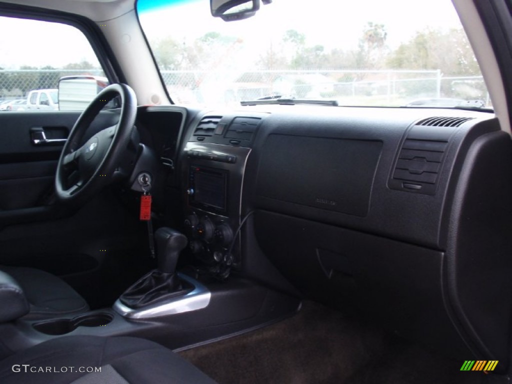 2007 Hummer H3 X Ebony Black/Pewter Dashboard Photo #91086267