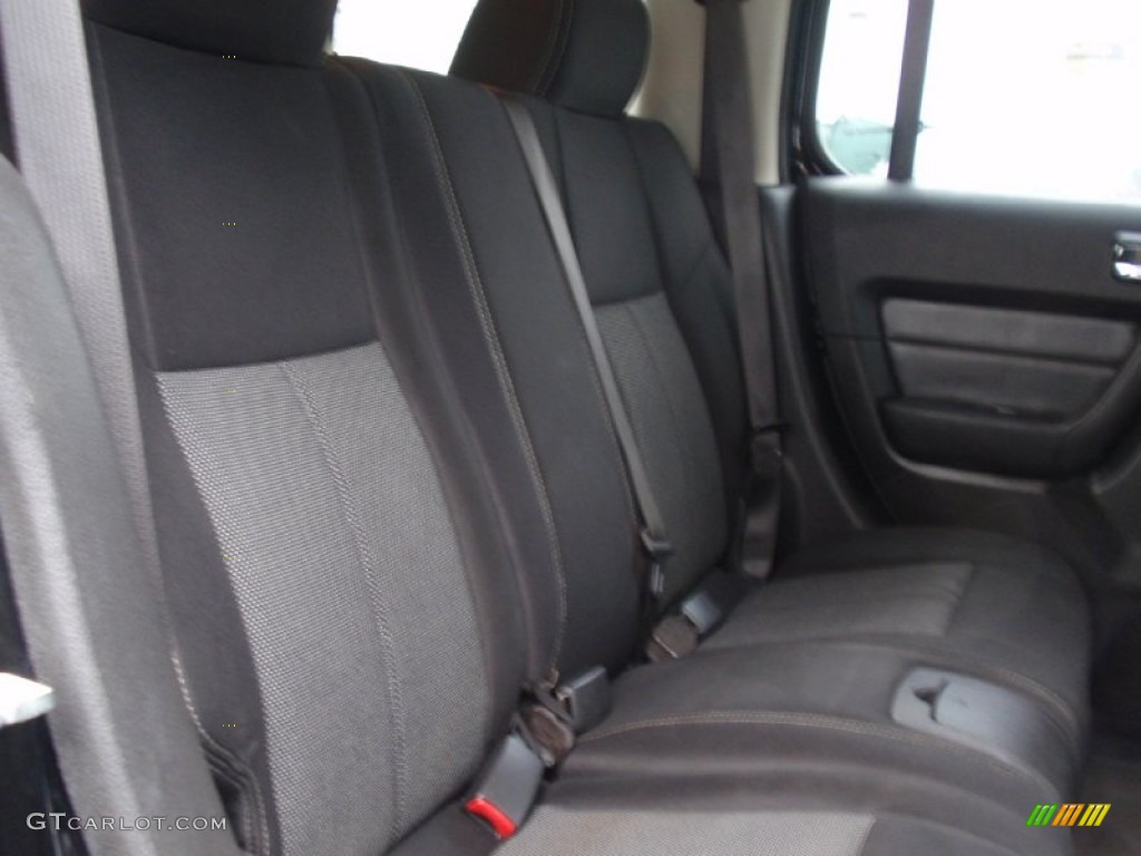 Ebony Black/Pewter Interior 2007 Hummer H3 X Photo #91086370