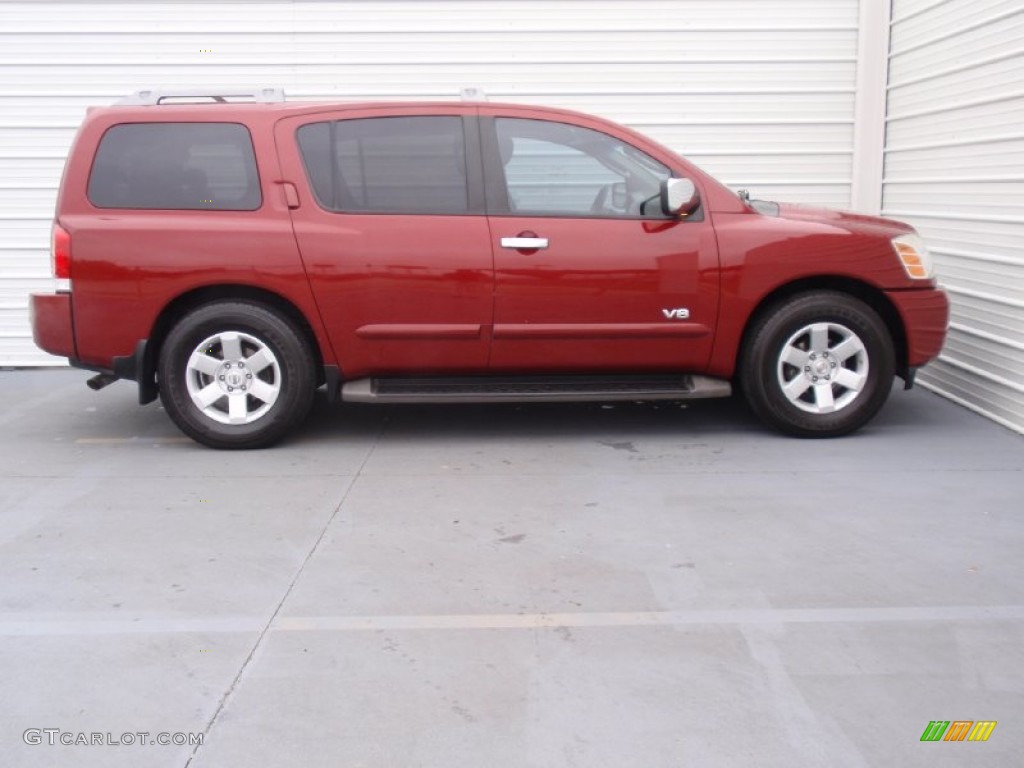 Red Brawn 2006 Nissan Armada LE Exterior Photo #91087012