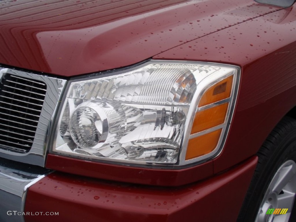 2006 Armada LE - Red Brawn / Steel/Titanium photo #9