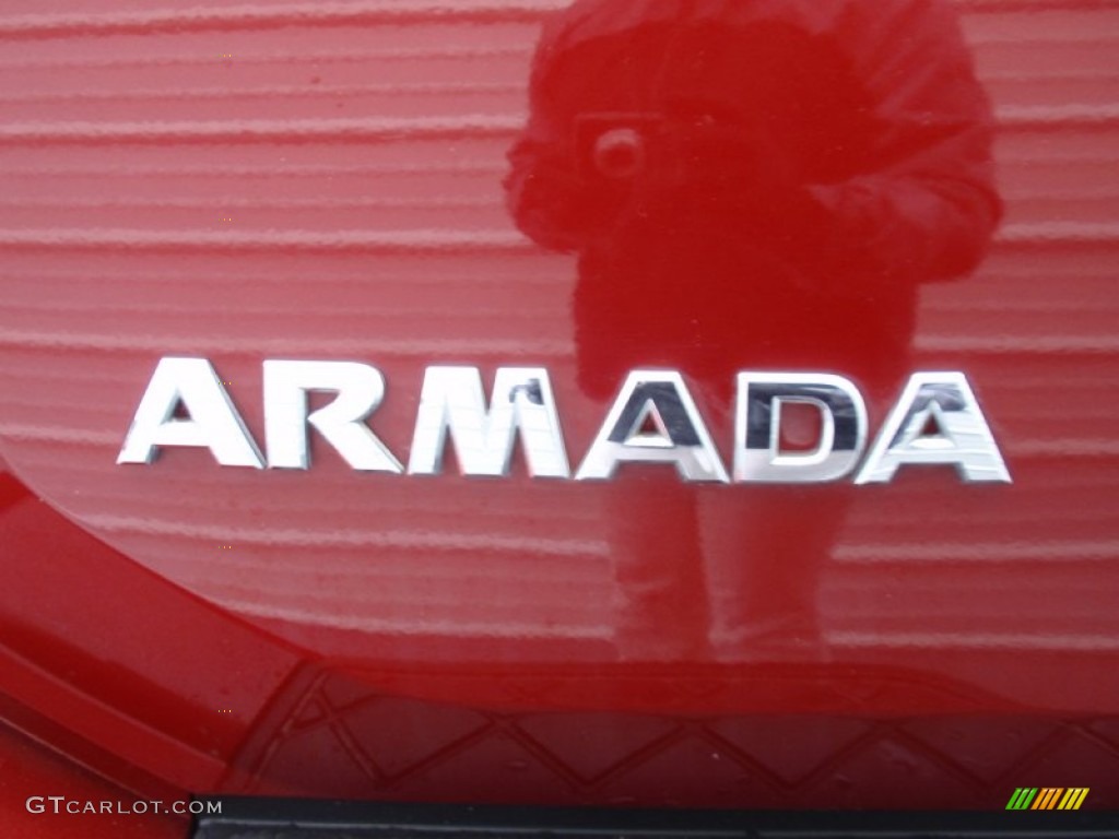 2006 Armada LE - Red Brawn / Steel/Titanium photo #21