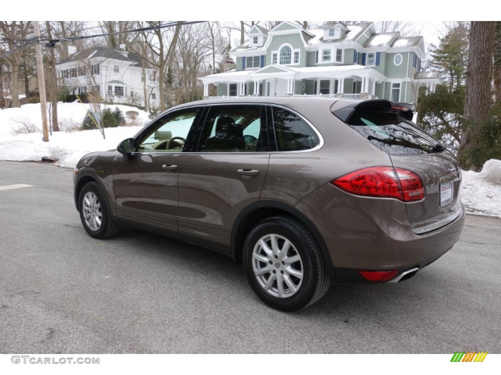 2012 Cayenne  - Umber Brown Metallic / Luxor Beige photo #4
