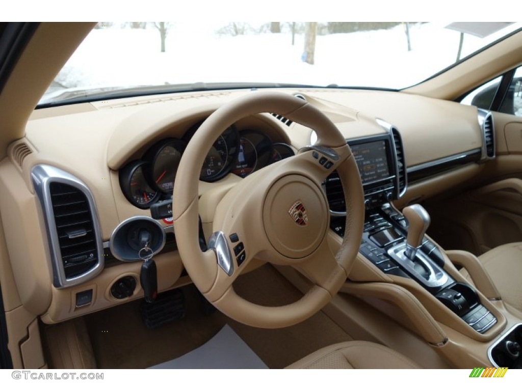 2012 Cayenne  - Umber Brown Metallic / Luxor Beige photo #20