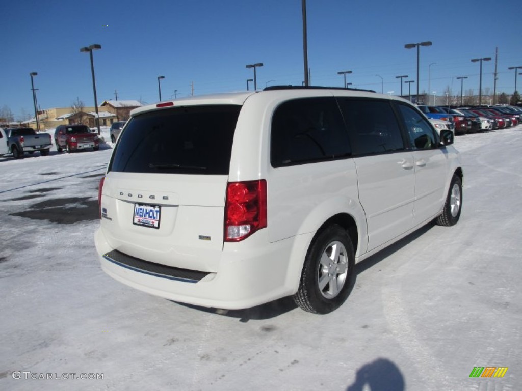 2012 Grand Caravan SXT - Stone White / Black/Light Graystone photo #6