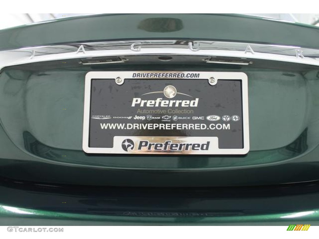 2004 X-Type 3.0 - Jaguar Racing Green Metallic / Barley photo #14
