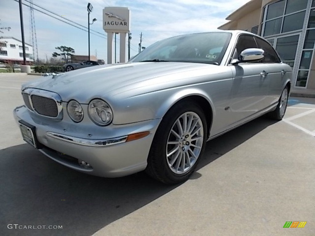 Liquid Silver Metallic 2007 Jaguar XJ XJ8 Exterior Photo #91088815