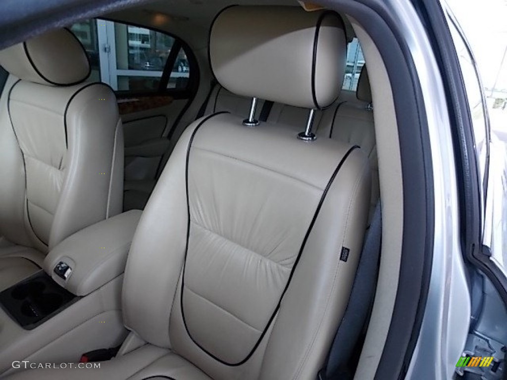 2007 XJ XJ8 - Liquid Silver Metallic / Barley photo #32