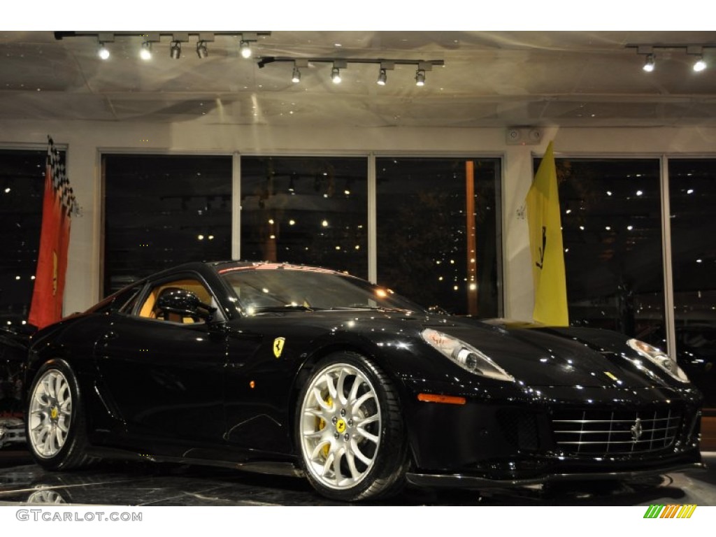 2008 599 GTB Fiorano F1 - Black / Beige photo #8