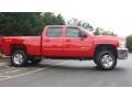 2009 Victory Red Chevrolet Silverado 2500HD LTZ Crew Cab 4x4  photo #2