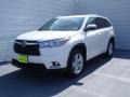 2014 Blizzard White Pearl Toyota Highlander Limited Platinum AWD  photo #7