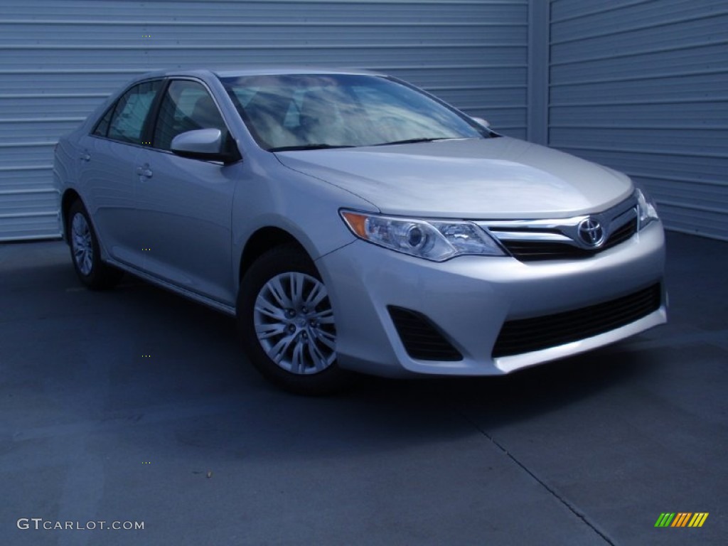 2014 Camry LE - Classic Silver Metallic / Ash photo #1
