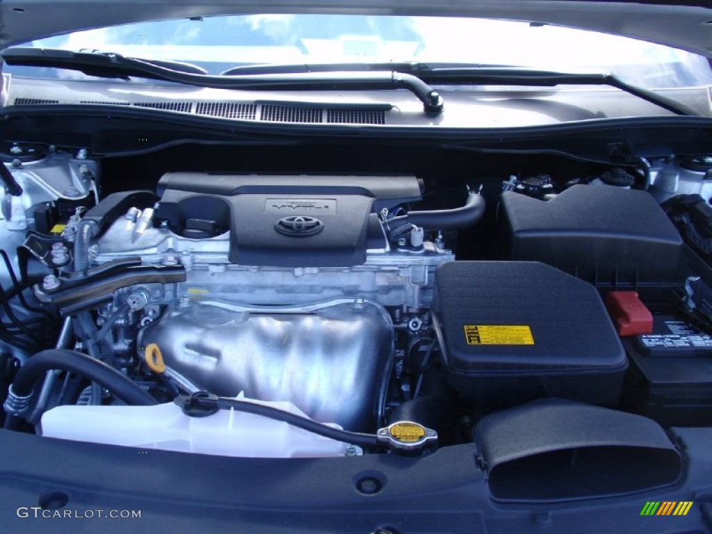 2014 Camry LE - Classic Silver Metallic / Ash photo #15