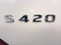 Polar White - S 420 Sedan Photo No. 15
