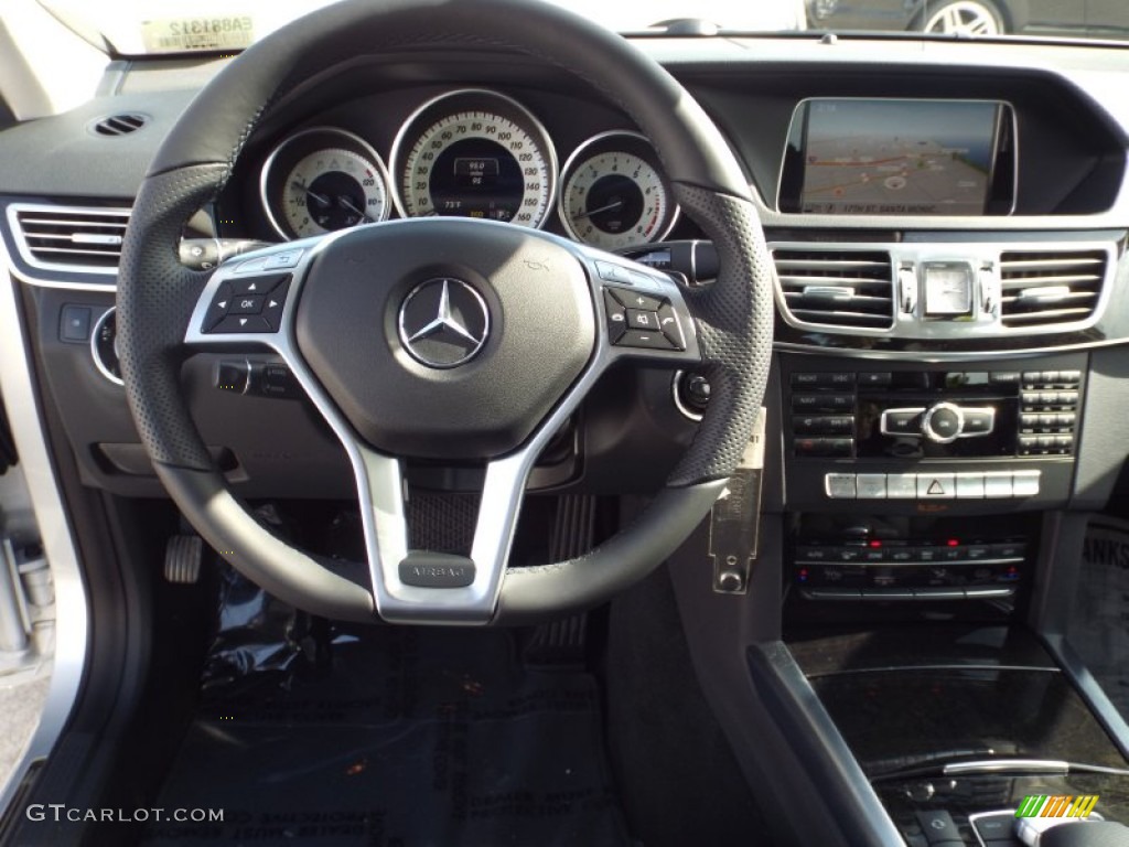 2014 E 350 Sport Sedan - Iridium Silver Metallic / Black photo #9