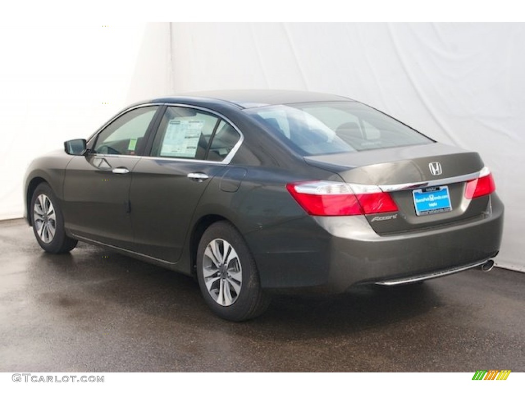 2014 Accord LX Sedan - Hematite Metallic / Black photo #5