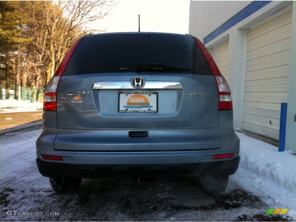 2011 CR-V EX-L 4WD - Glacier Blue Metallic / Gray photo #6