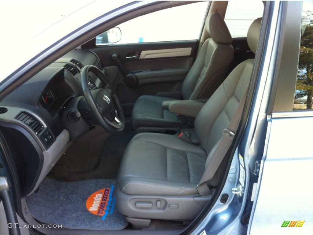2011 CR-V EX-L 4WD - Glacier Blue Metallic / Gray photo #11