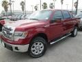 2014 Ruby Red Ford F150 XLT SuperCrew 4x4  photo #1