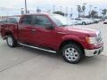 2014 Ruby Red Ford F150 XLT SuperCrew  photo #7