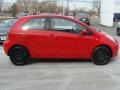 2007 Absolutely Red Toyota Yaris 3 Door Liftback  photo #3