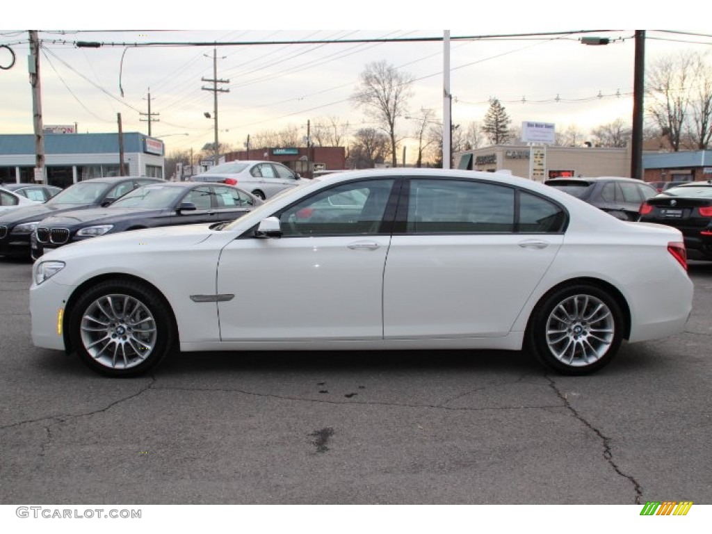 Alpine White 2013 BMW 7 Series 750Li xDrive Sedan Exterior Photo #91100126