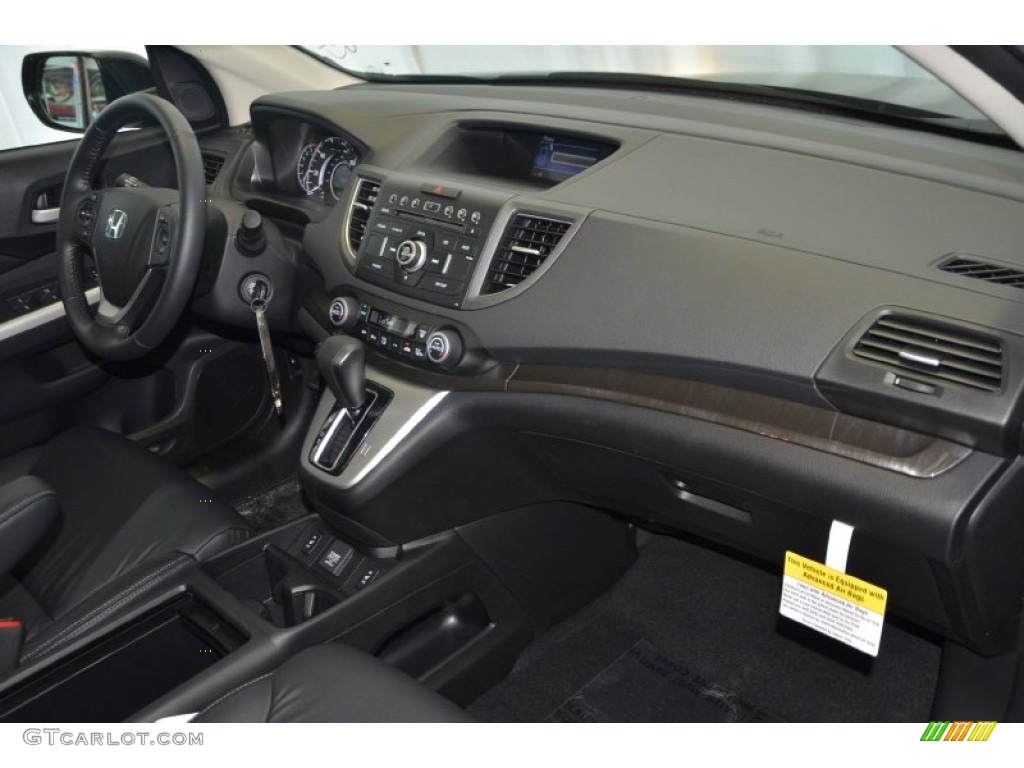 2014 CR-V EX-L - Crystal Black Pearl / Black photo #32