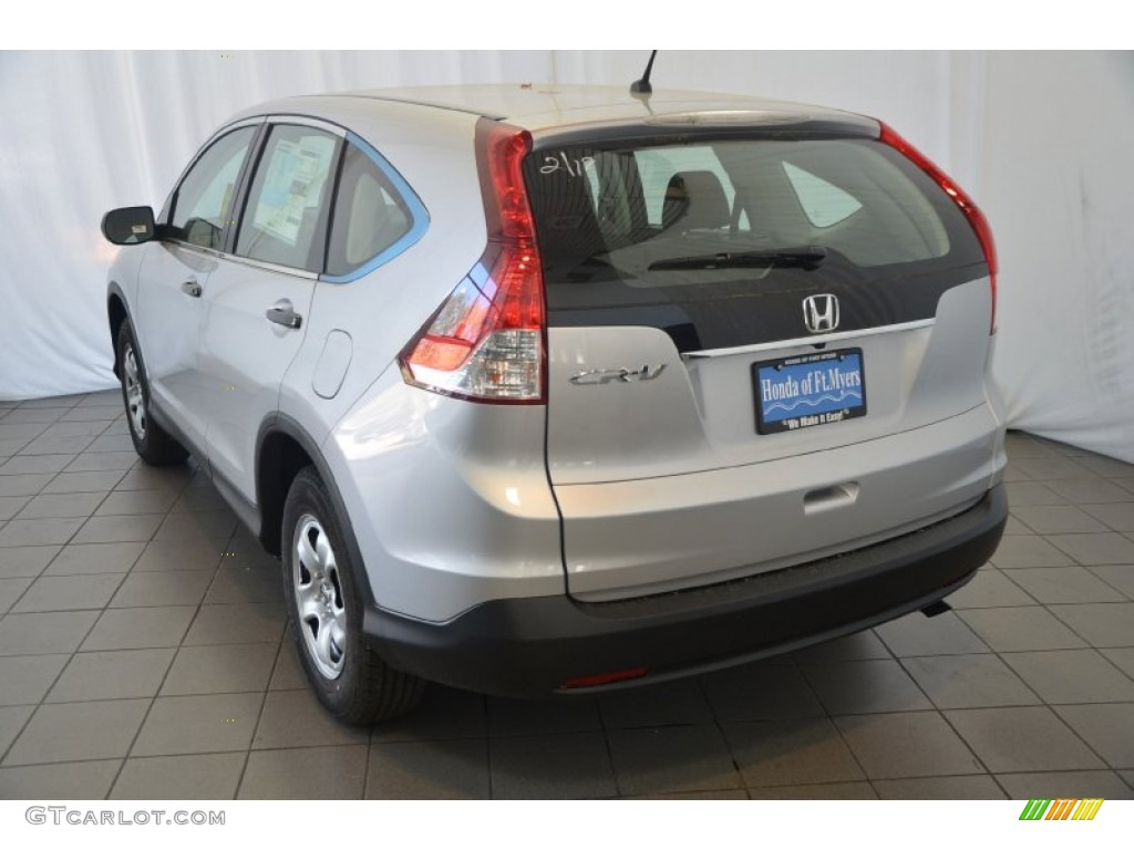 2014 CR-V LX - Alabaster Silver Metallic / Gray photo #6
