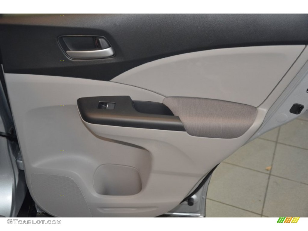2014 CR-V LX - Alabaster Silver Metallic / Gray photo #29