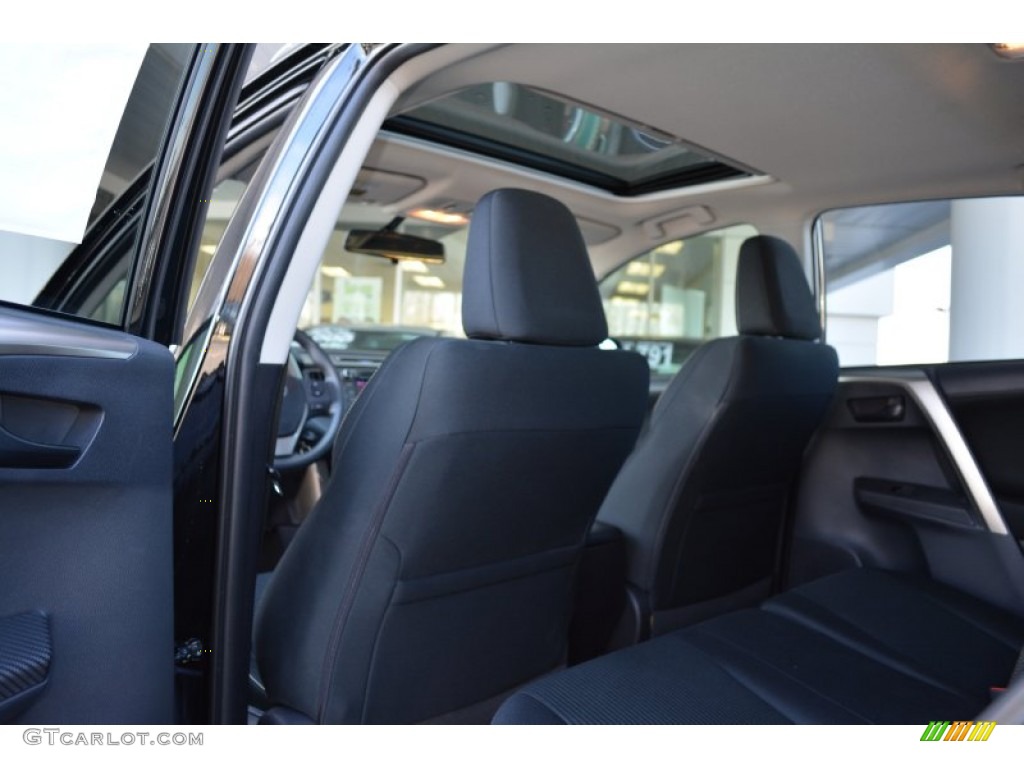 2013 RAV4 XLE - Black / Black photo #11