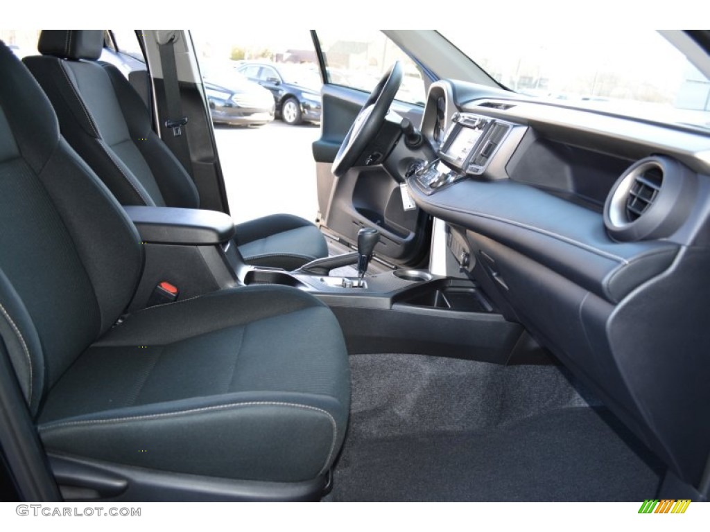 2013 RAV4 XLE - Black / Black photo #13