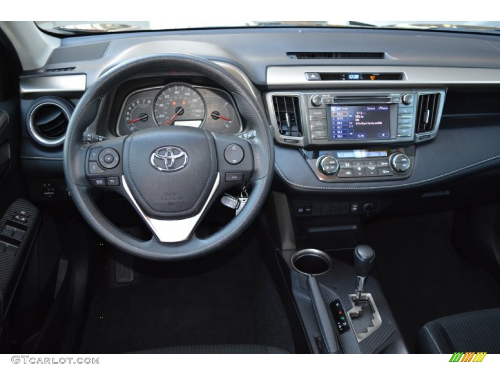 2013 RAV4 XLE - Black / Black photo #18