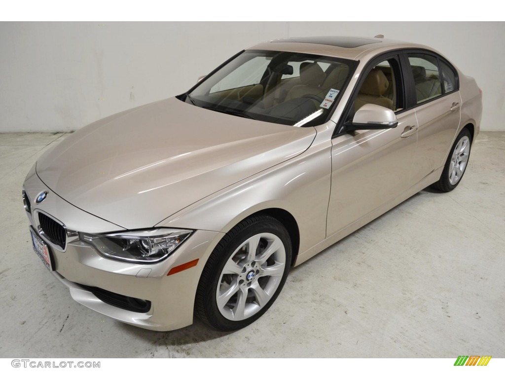 2013 3 Series 335i Sedan - Orion Silver Metallic / Venetian Beige photo #9