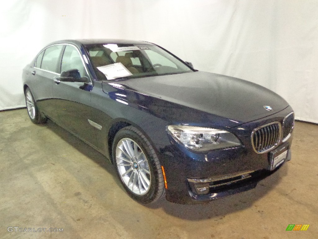 2013 7 Series 750Li Sedan - Imperial Blue Metallic / Saddle/Black photo #1