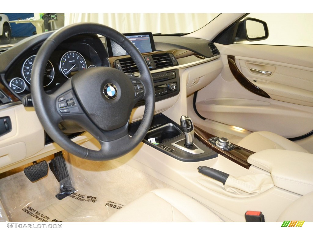 Venetian Beige Interior 2013 BMW 3 Series 335i Sedan Photo #91104071