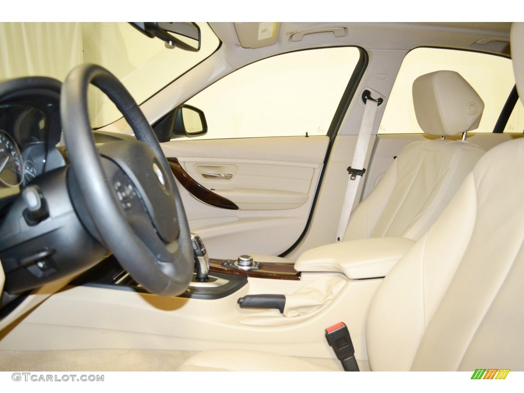 2013 3 Series 335i Sedan - Orion Silver Metallic / Venetian Beige photo #13