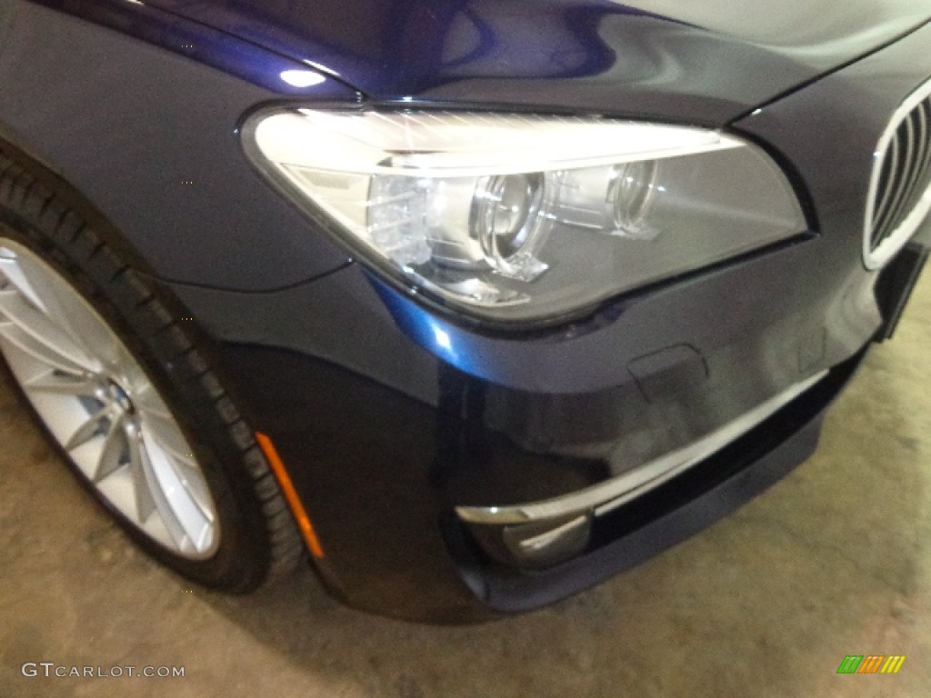 2013 7 Series 750Li Sedan - Imperial Blue Metallic / Saddle/Black photo #8