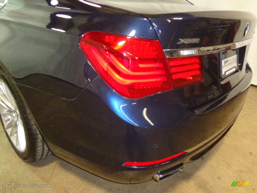2013 7 Series 750Li Sedan - Imperial Blue Metallic / Saddle/Black photo #12