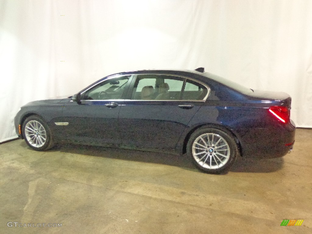 2013 7 Series 750Li Sedan - Imperial Blue Metallic / Saddle/Black photo #13