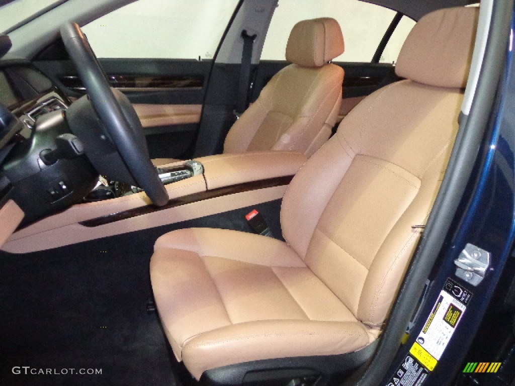 2013 7 Series 750Li Sedan - Imperial Blue Metallic / Saddle/Black photo #23