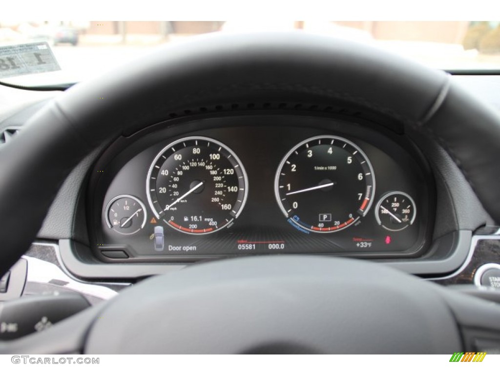 2013 7 Series 740Li xDrive Sedan - Space Gray Metallic / Black photo #18