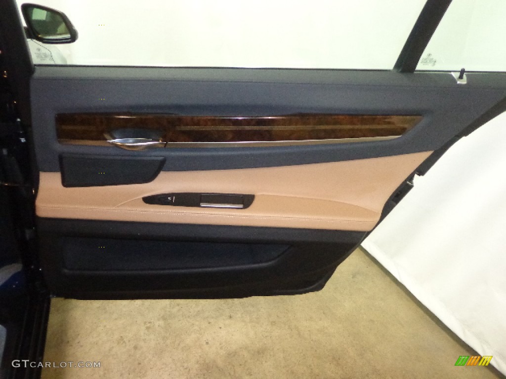 2013 7 Series 750Li Sedan - Imperial Blue Metallic / Saddle/Black photo #31