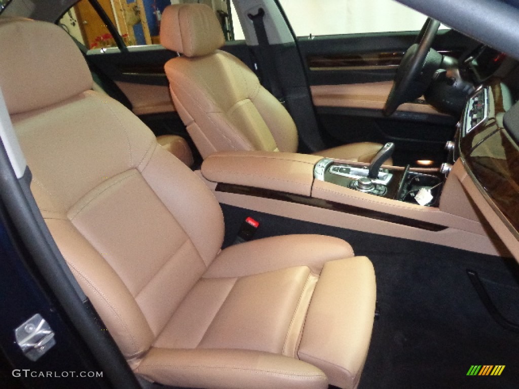 2013 7 Series 750Li Sedan - Imperial Blue Metallic / Saddle/Black photo #32