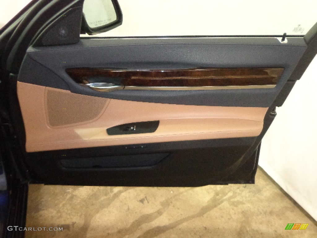 2013 7 Series 750Li Sedan - Imperial Blue Metallic / Saddle/Black photo #34