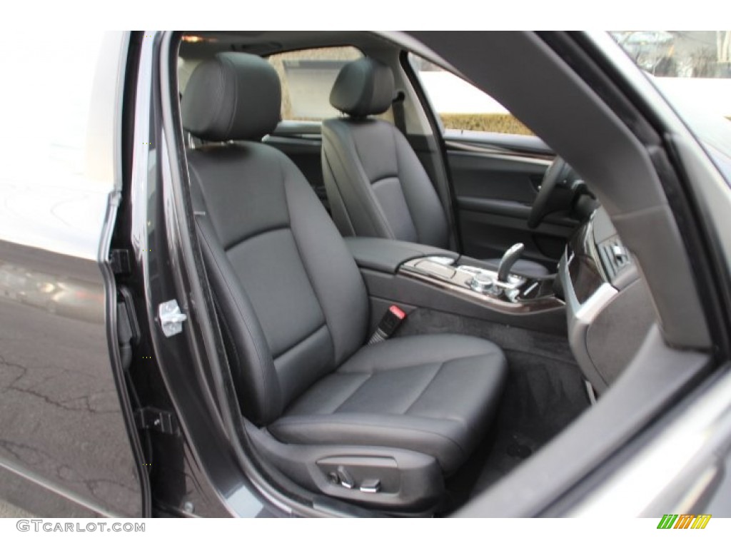 2014 BMW 5 Series 528i xDrive Sedan Front Seat Photo #91105676