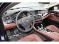 Cinnamon Brown Interior Photo for 2014 BMW 5 Series #91105946