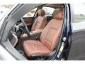 Cinnamon Brown Front Seat Photo for 2014 BMW 5 Series #91105982