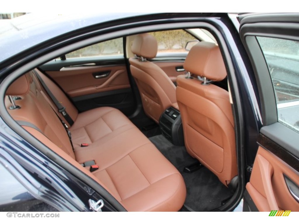 Cinnamon Brown Interior 2014 BMW 5 Series 528i xDrive Sedan Photo #91106207