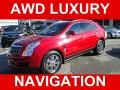 2011 Crystal Red Tintcoat Cadillac SRX 4 V6 AWD  photo #1