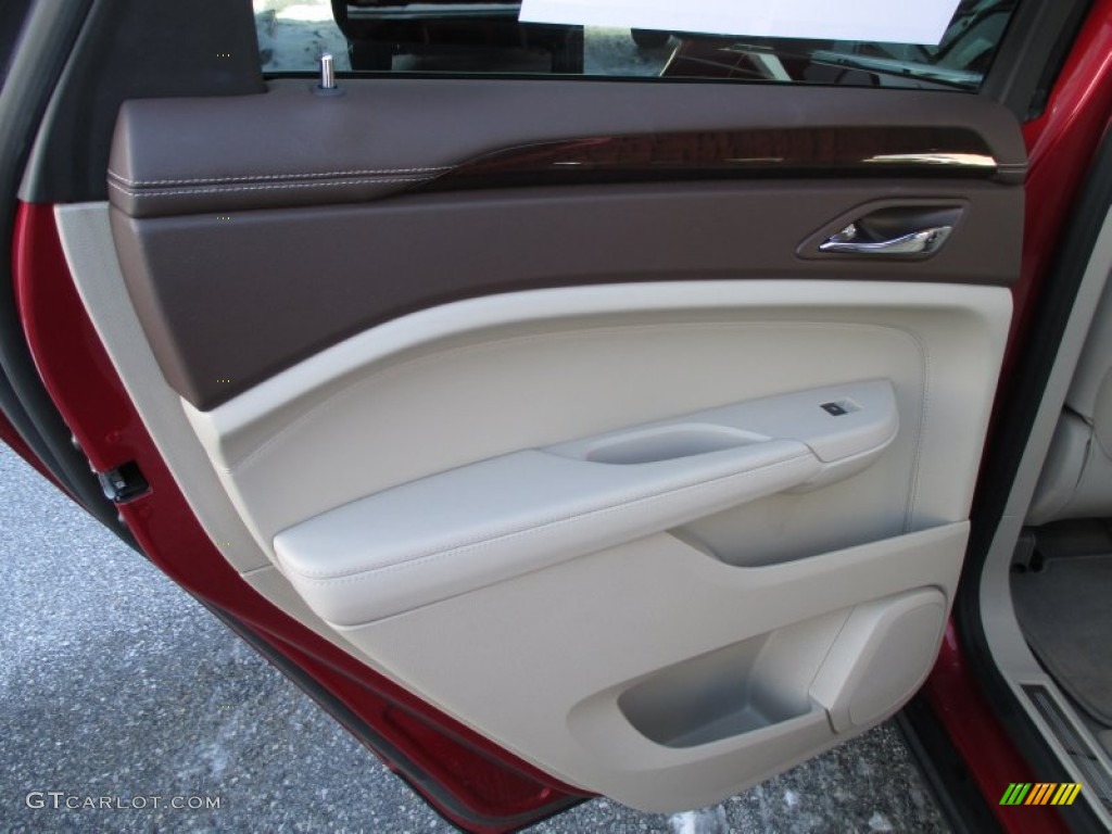 2011 SRX 4 V6 AWD - Crystal Red Tintcoat / Shale/Brownstone photo #20